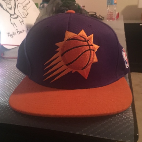 phoenix suns snapback mitchell and ness