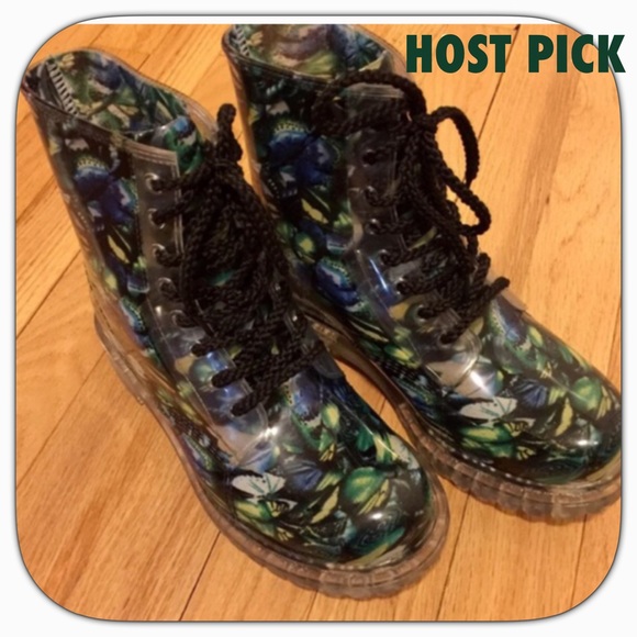 Dirty Laundry Shoes - 🌟FIRM🌟NEW FUNKY RAIN BOOTS NWOT 👠HP👠