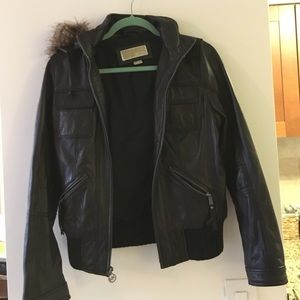 Michael Kors Leather Jacket