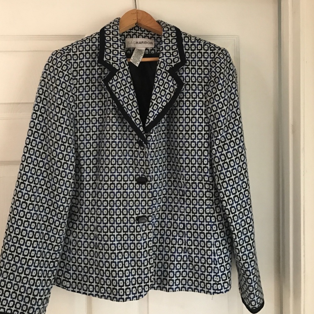 💌Blazer Sag Harbor Size 12 pretty!