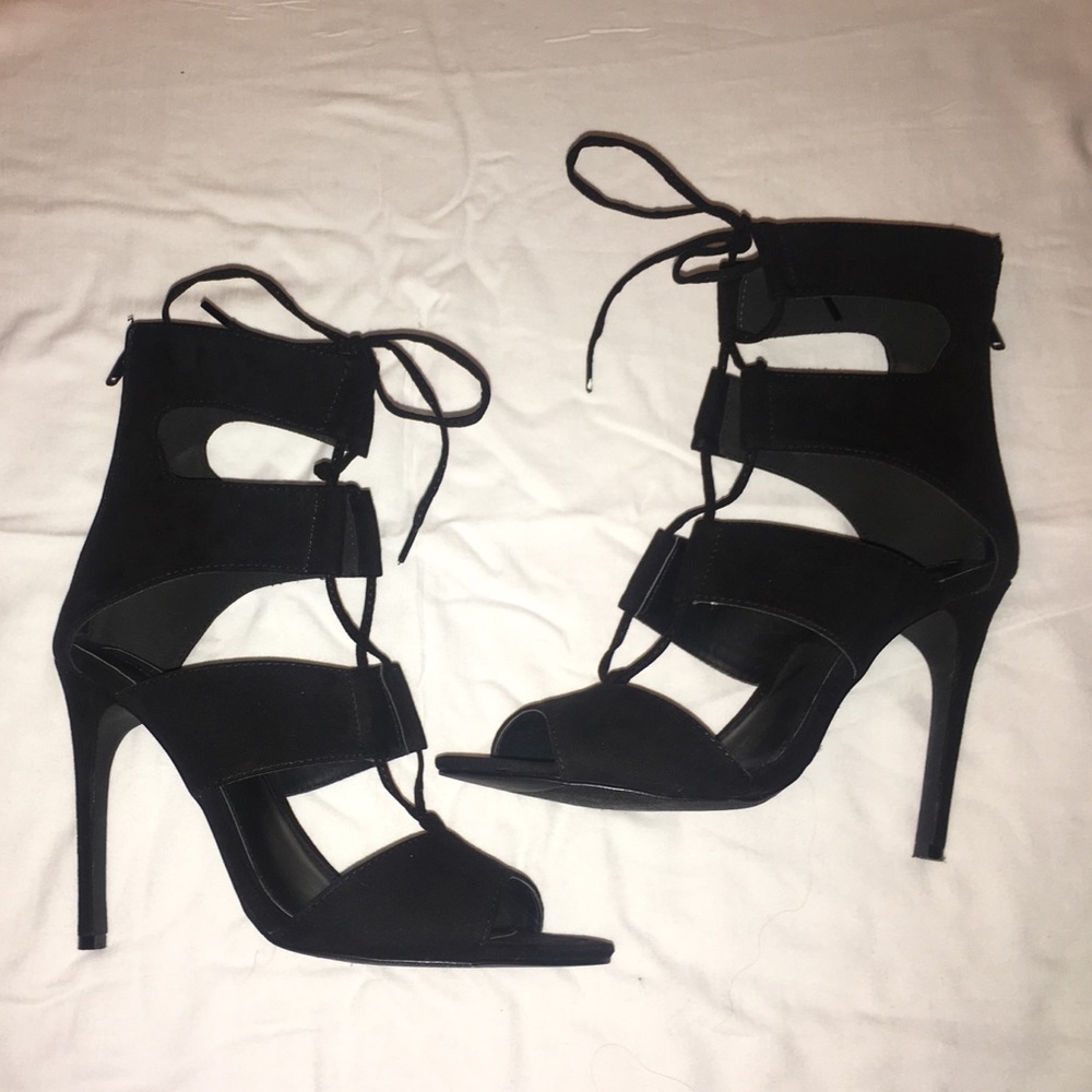 Lace Up Heels
