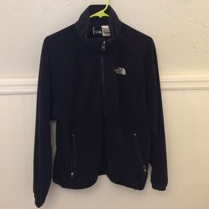 The North Face lightweight zip up fleece jacket