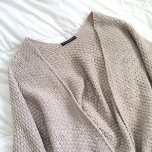 Beige Brandy Melville Cardigan
