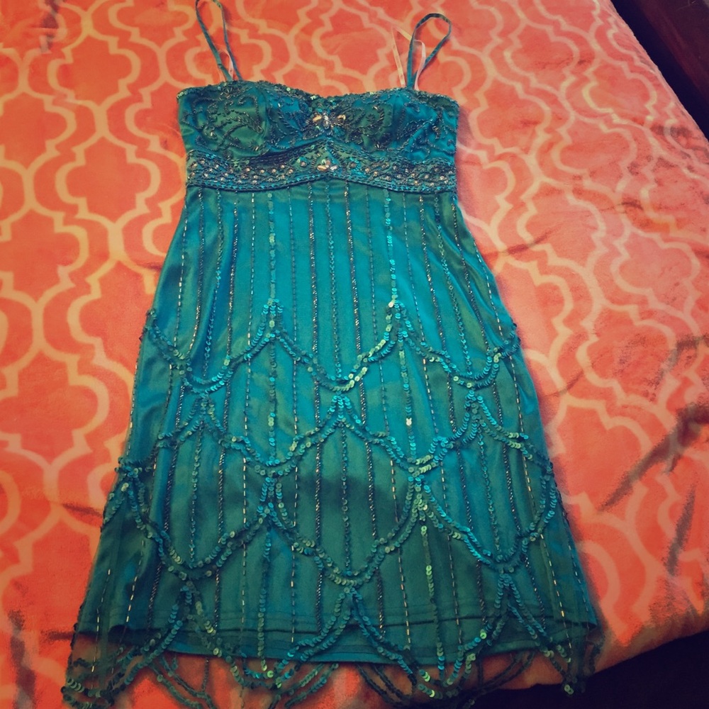 Sue Wong beaded dress