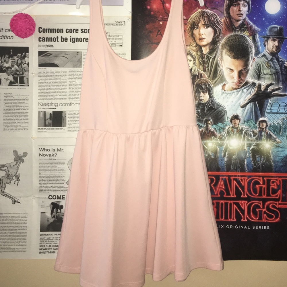 baby pink dress
