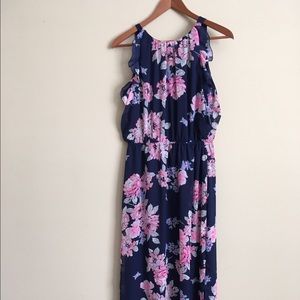 Old Navy Maxi Print dress sz M