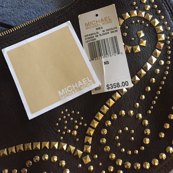 Michael Kors unique leather purse - Picture 2 of 3