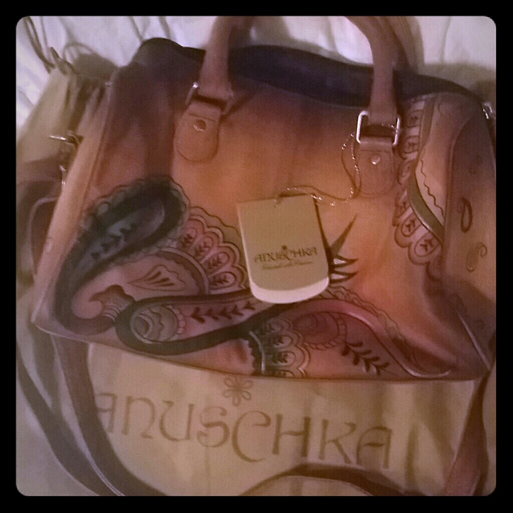 ANUSCHKA BARREL BAG