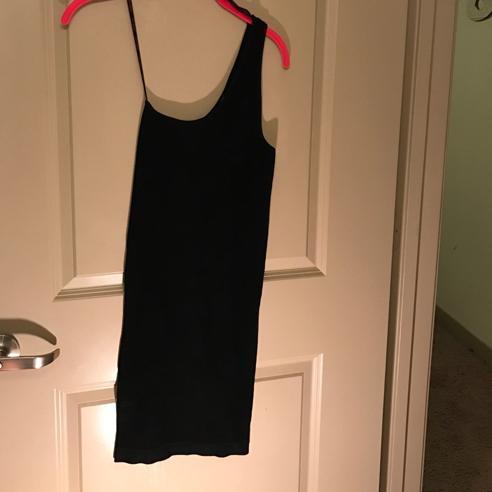 G By Guess S/XS Bodycon One Shoulder Dress