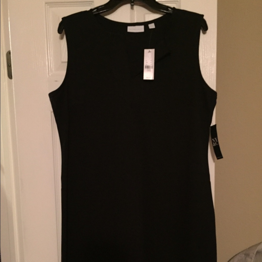 NY & Co. Black sleeveless dress