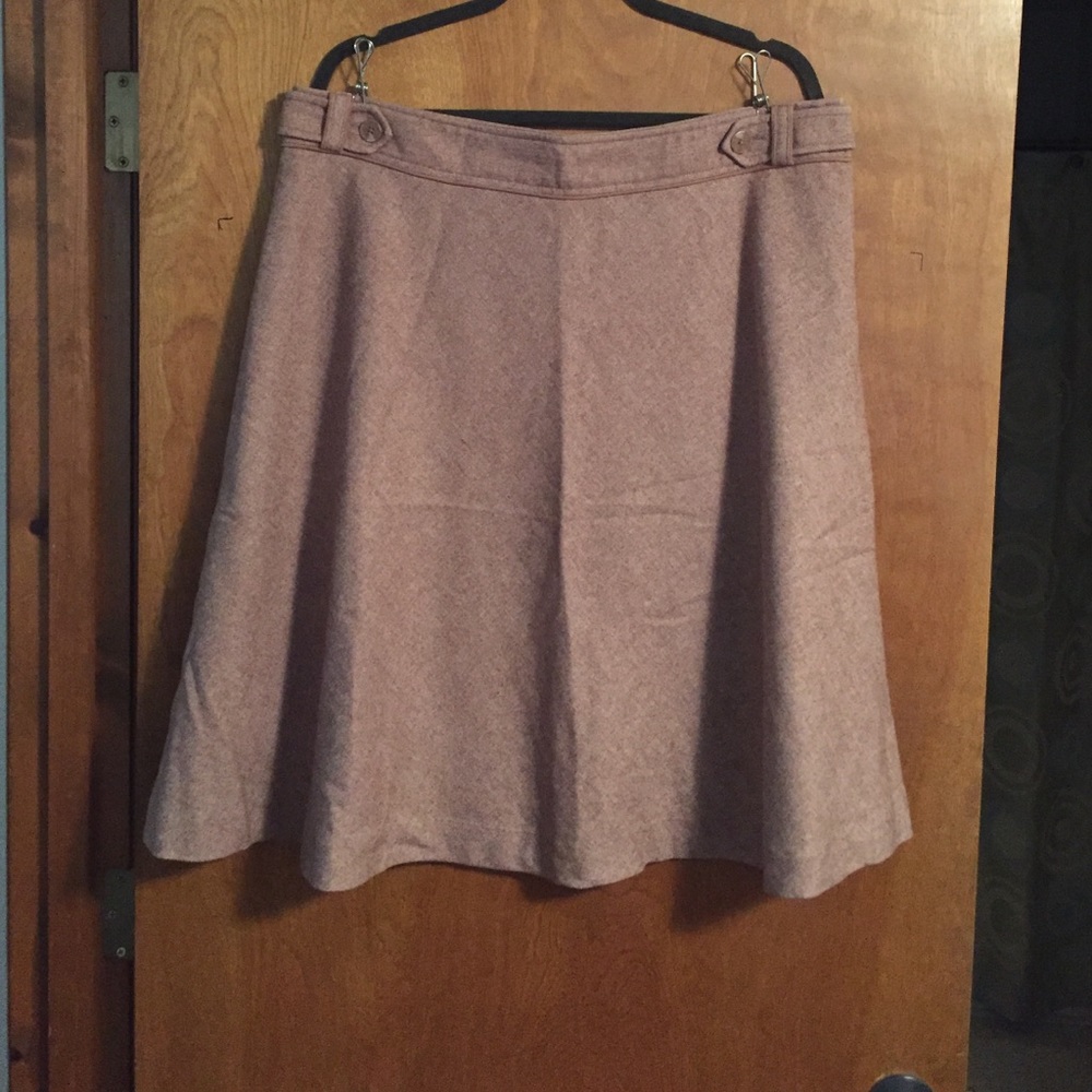 Merona lined wool A lined skirt
