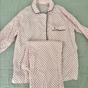 Polka dot rose colored VS pj's