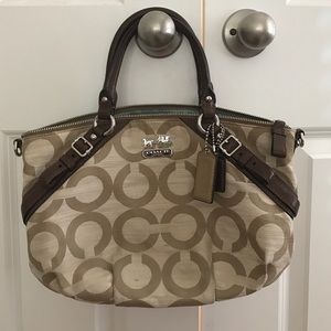 Coach op art Madison purse