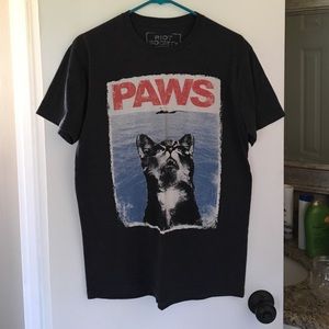 SOFT "PAWS" CAT TSHIRT
