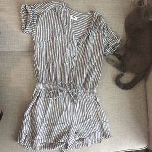 Old Navy Striped Romper