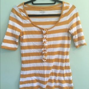 Old Navy ruffle top.