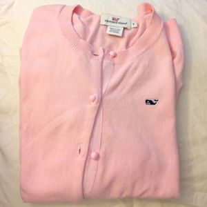 Light Pink Vineyard Vines Cardigan