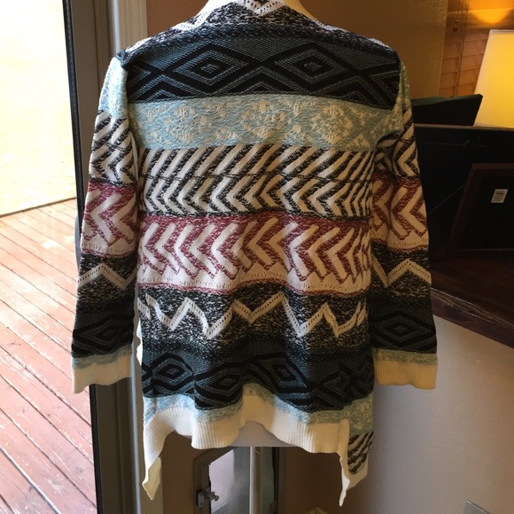 Multi colored cardigan 100% cotton - Picture 2 of 2