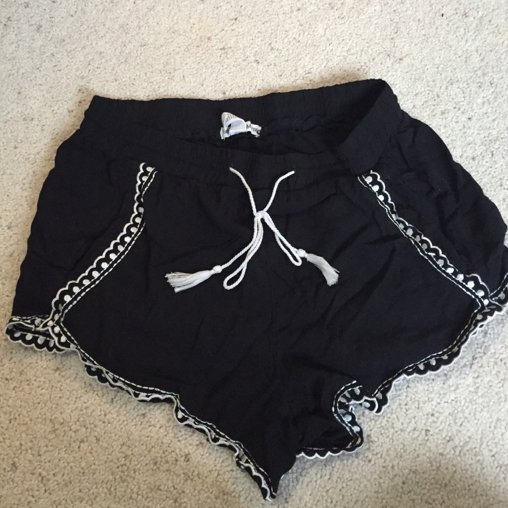 Black shorts