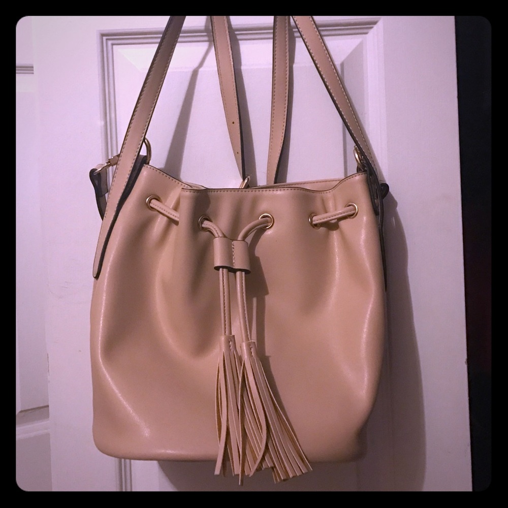 BRAND NEW beige handbag