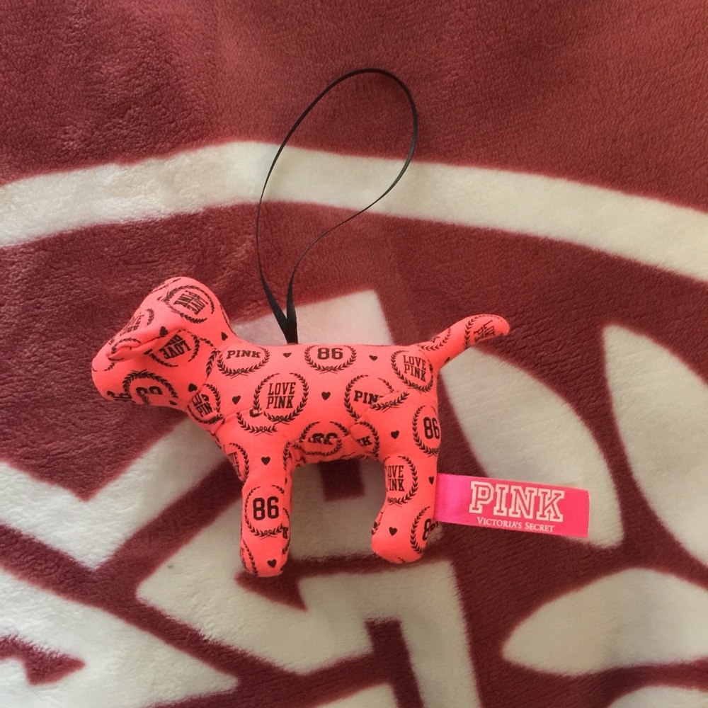 victoria secret pink mini mini monogram dog