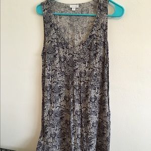 J.JILL Blue & White Dress