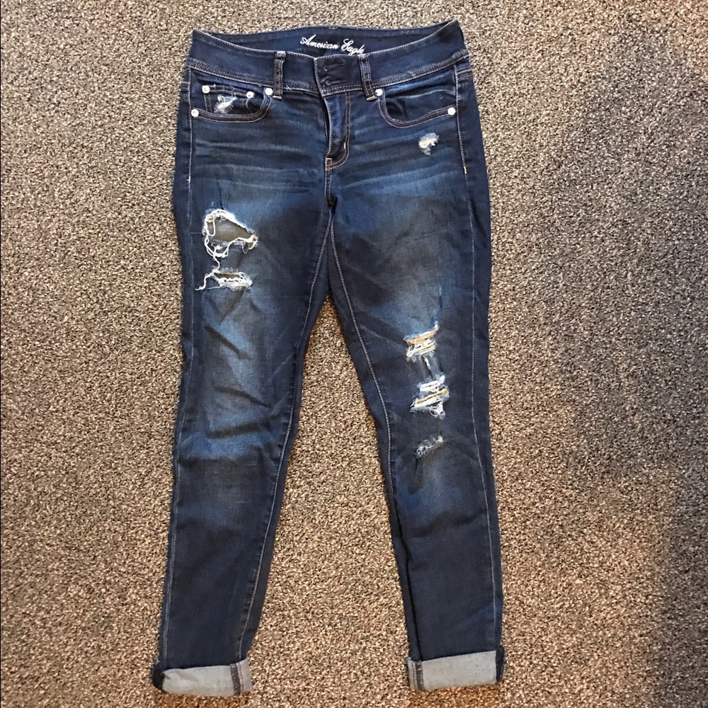 Super stretch skinny jeans