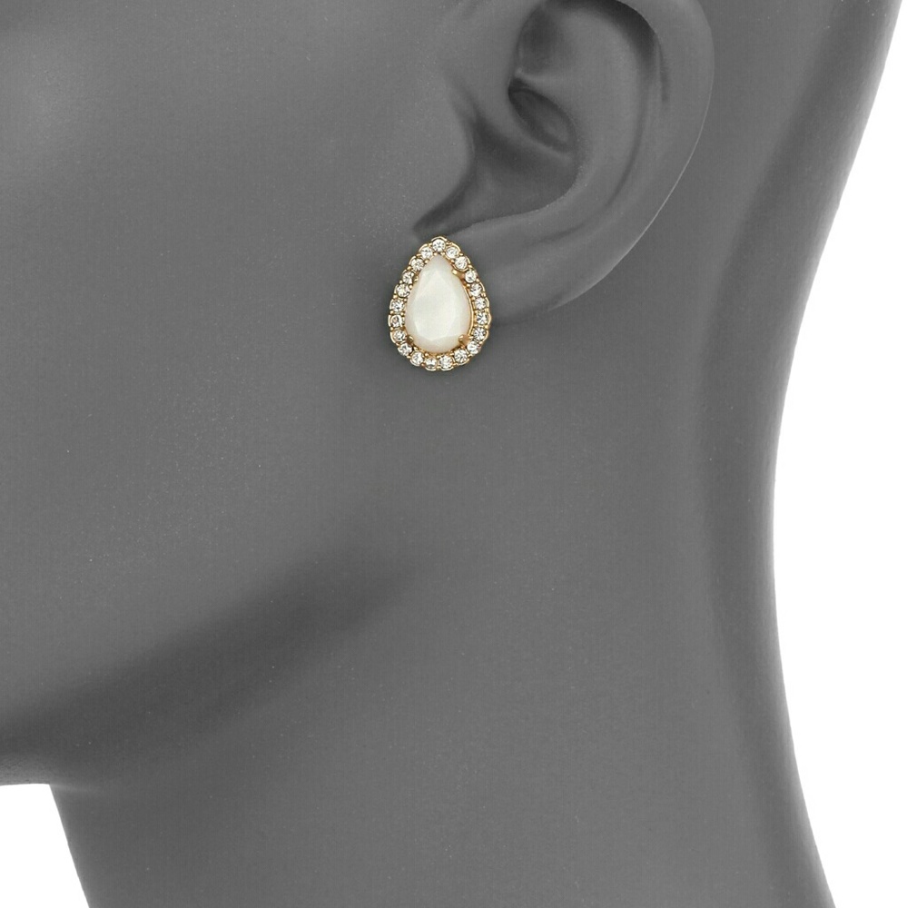 Metallic Butter Up Mother-of-pearl Stud Earrings