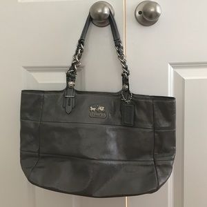 Coach Tribeca Patent Leather tote