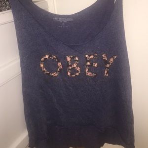 Obey tank top
