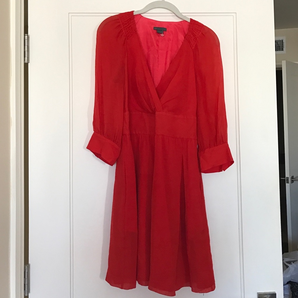 Armani Exchange Red Dress