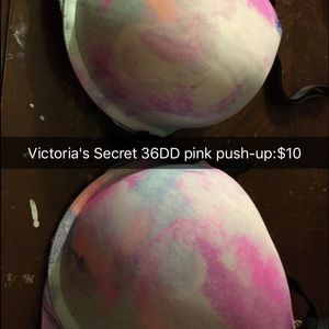 36 DD PINK push-up bra