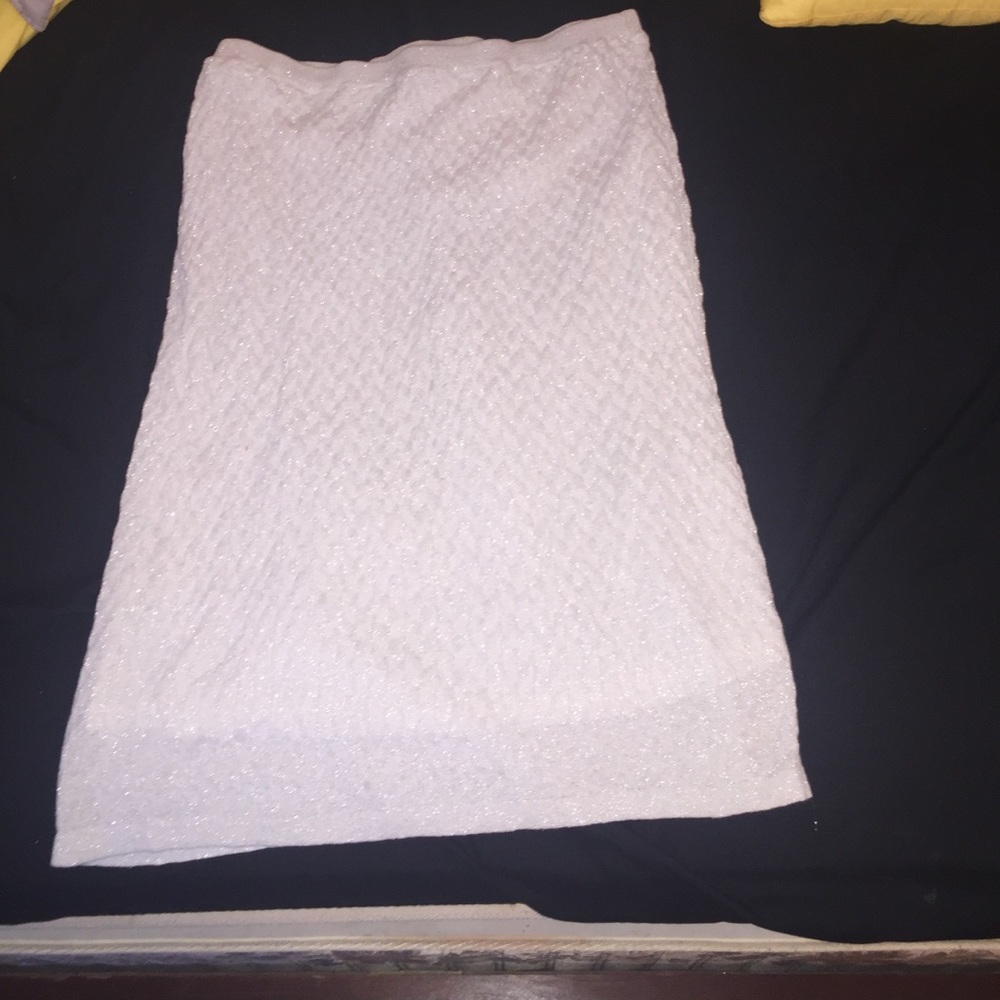 Cato Light Silver with Sparkles Skirt