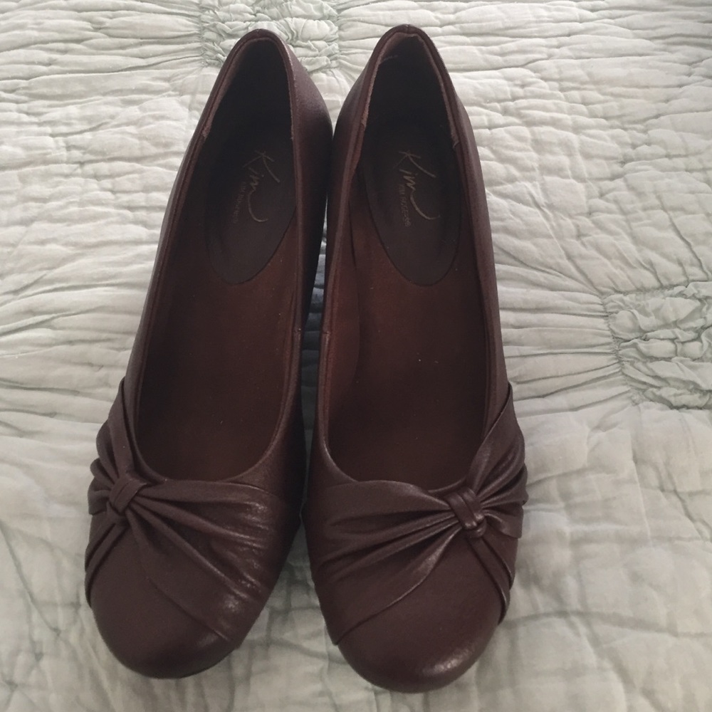 Brown Kim Rogers Wedges