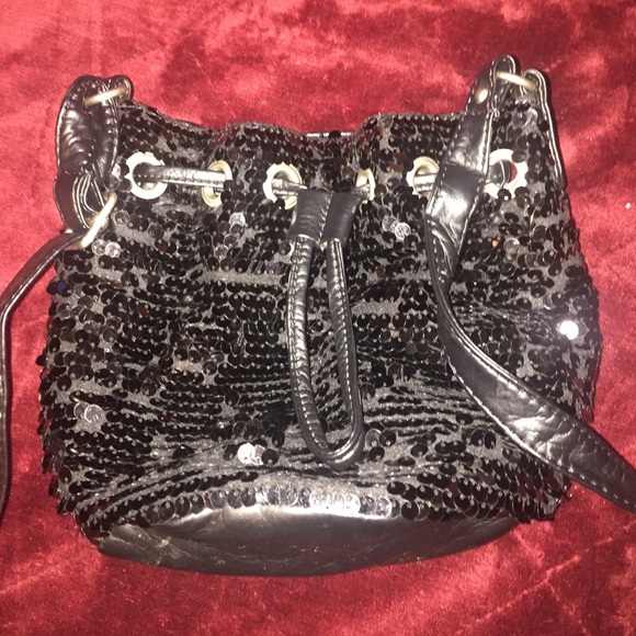 Sequin bucket bag small - Picture 2 of 4
