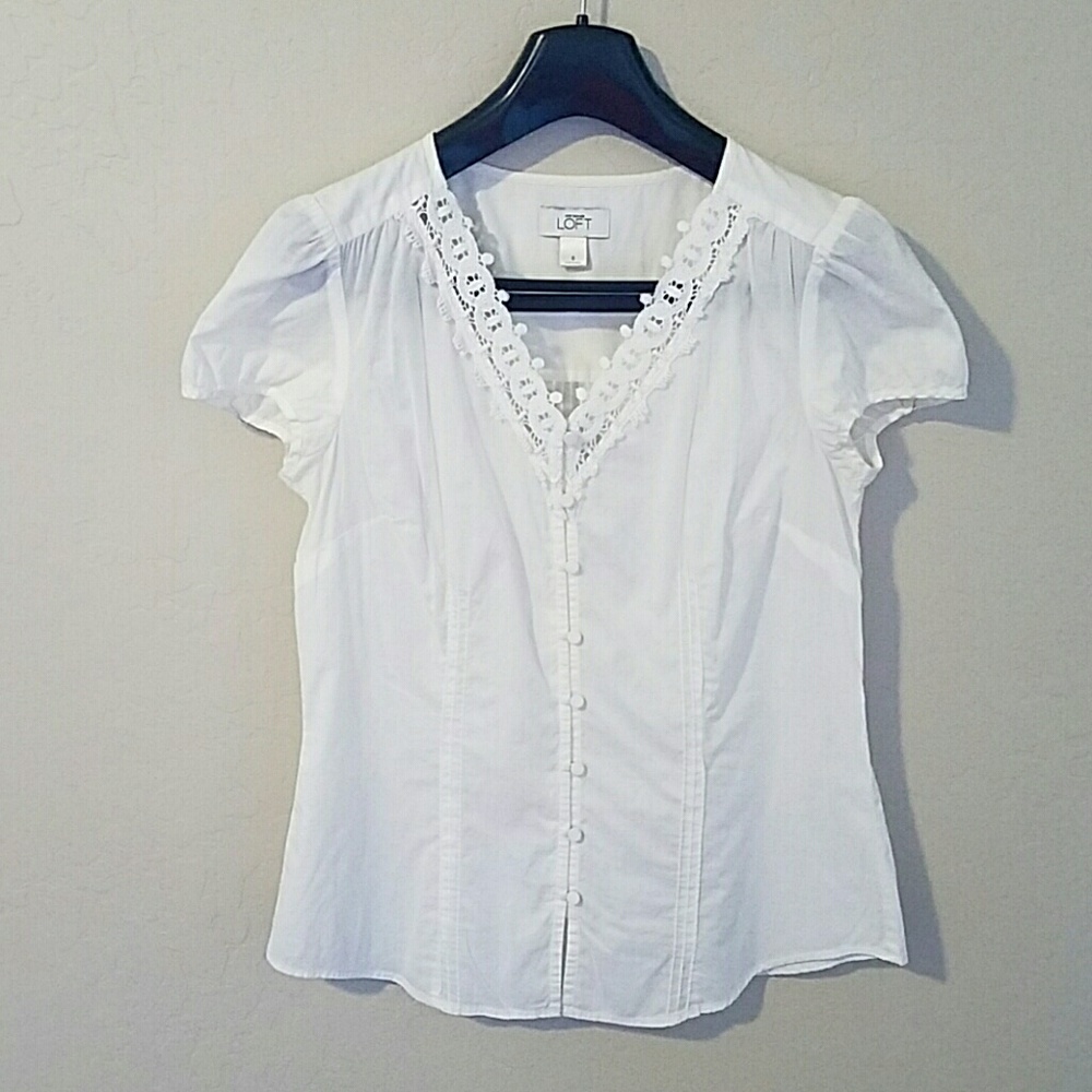 LOFT Lace Blouse