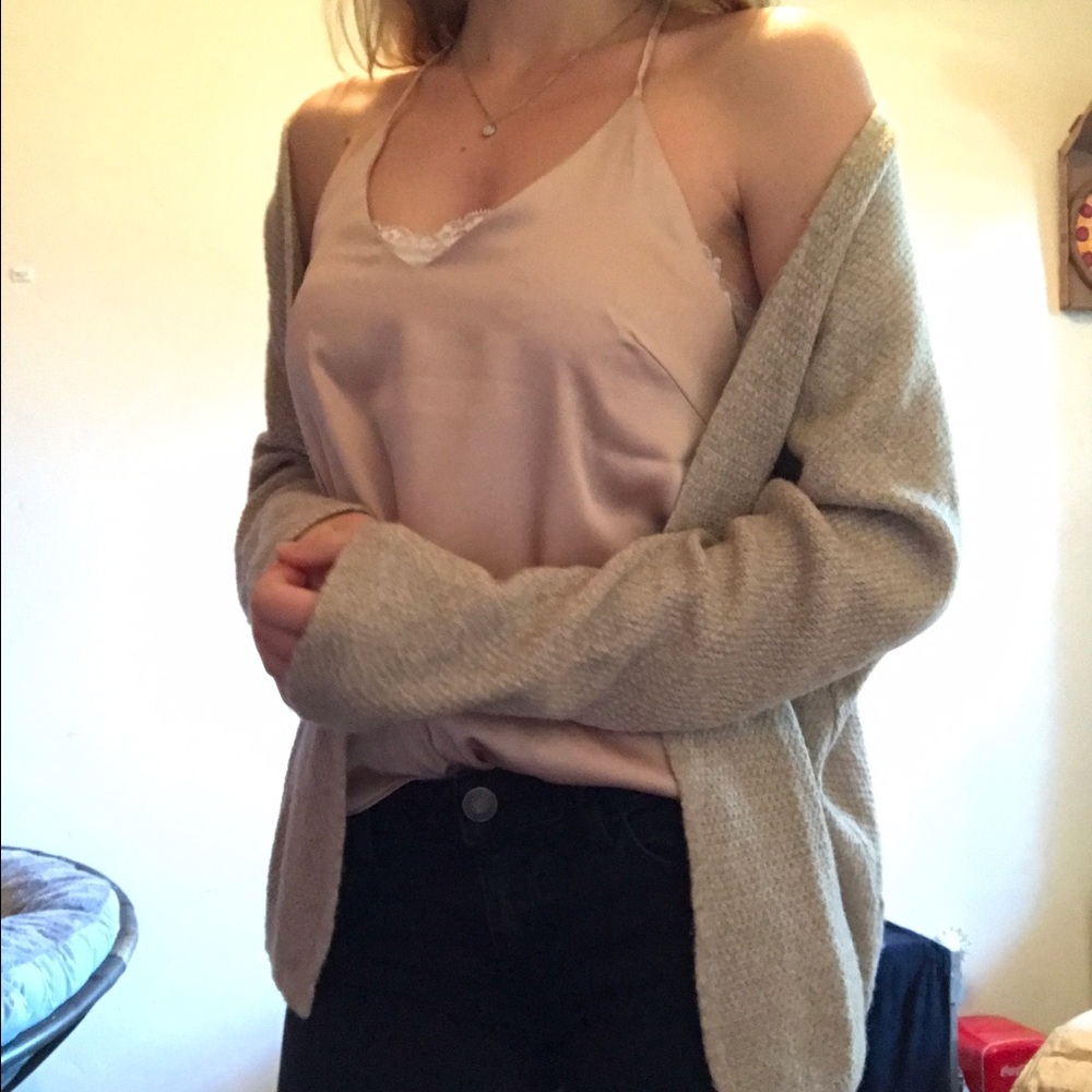 SOLD MERC Oatmeal Caroline cardigan