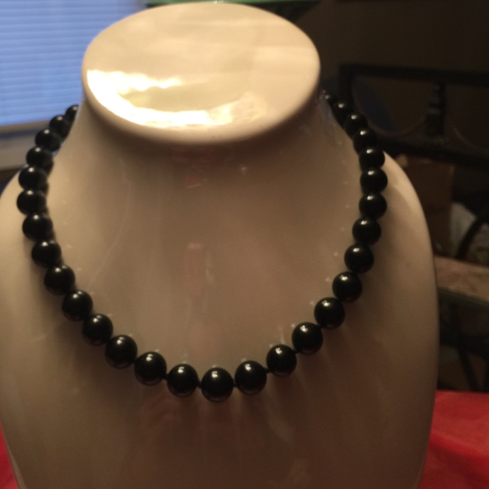 Black necklace