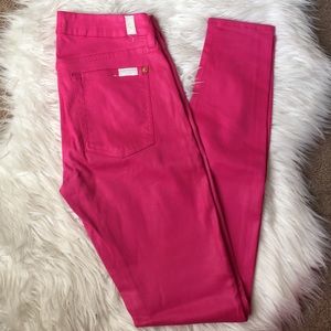 7 For All Mankind Wax Coated Skinny Jeans 7 For All Mankind Wax Coated Skinny Jeans