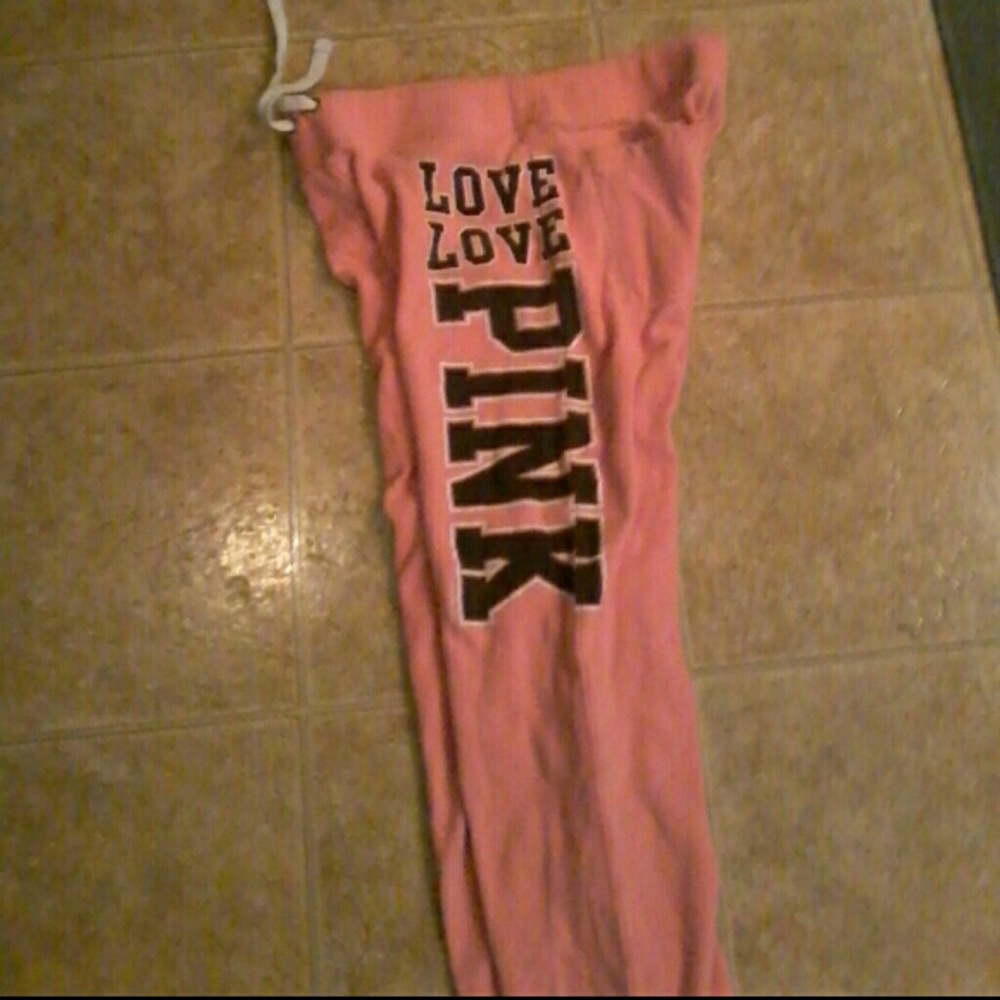 Orange, Victoria secret sweats