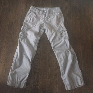 Ann Taylor Loft Gray Cargo Pants Size 2 Petite
