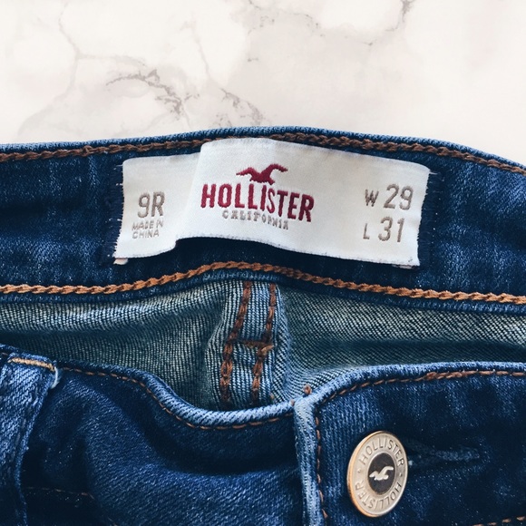 HOLLISTER STRETCHY SKINNY JEANS - Picture 2 of 4
