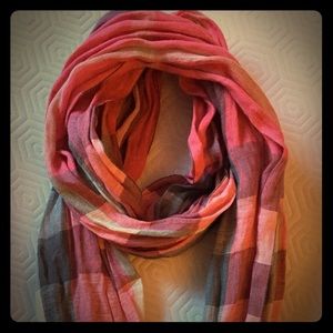 Burberry check scarf