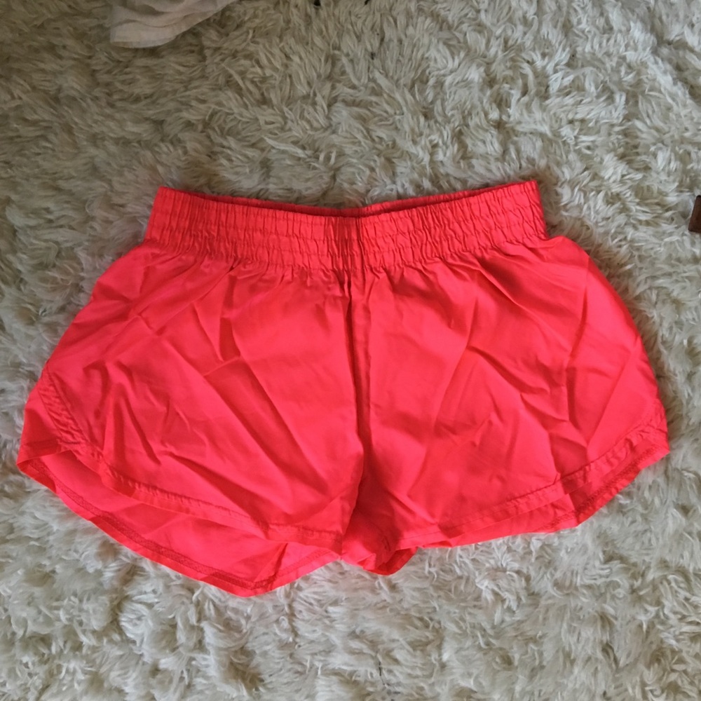 NEON PINK SOFFE SHORTS