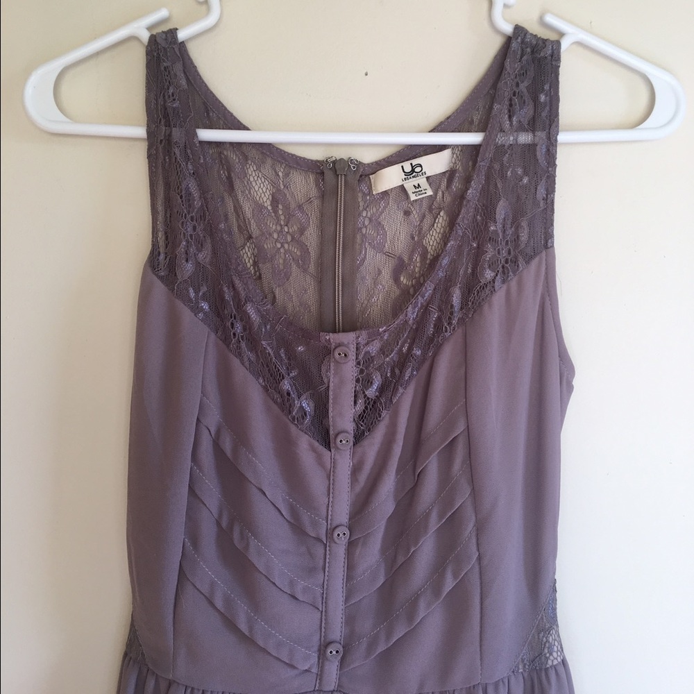 Dusty purple/mauve Chiffon Maxi dress