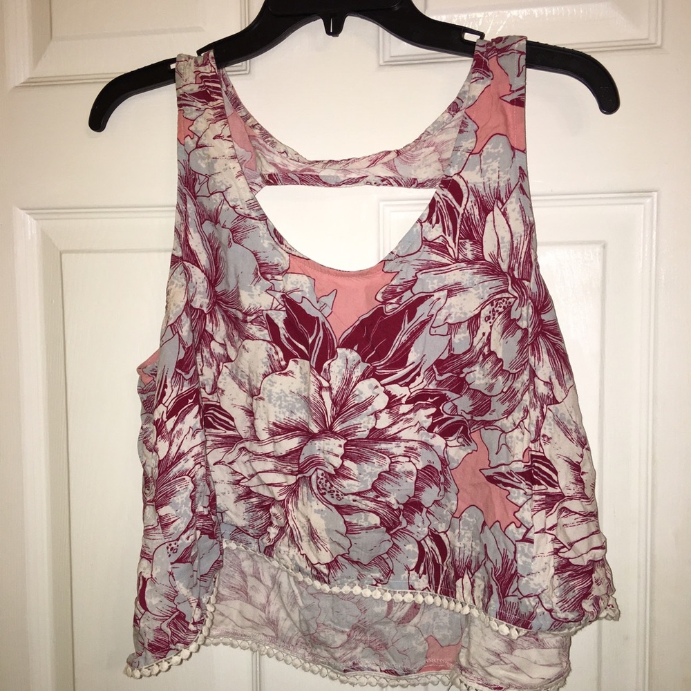 Flower Crop Top