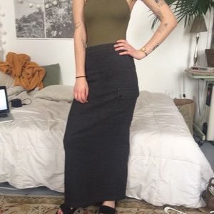 Vintage Armani Cargo Skirt