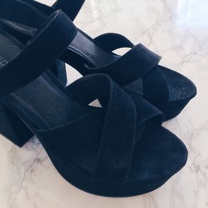 H&M PLATFORM HEELS