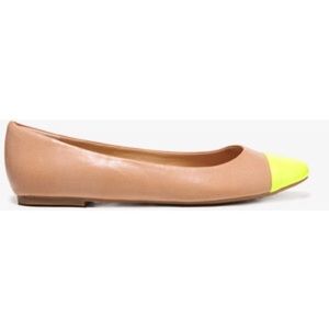 Forever 21 Neon toe flats