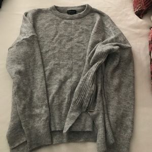 Topshop Side Zip Sweater Jumper